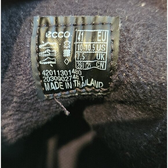 ECCO Women's Solice Mid-Cut Gore-tex Water Proof Insulated Boot Size 10-10.5 - Picture 12 of 14